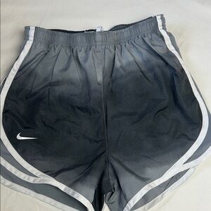 Nike Women's Grey Ombre Shades Dri-Fit Running Shorts Size XS, Lined